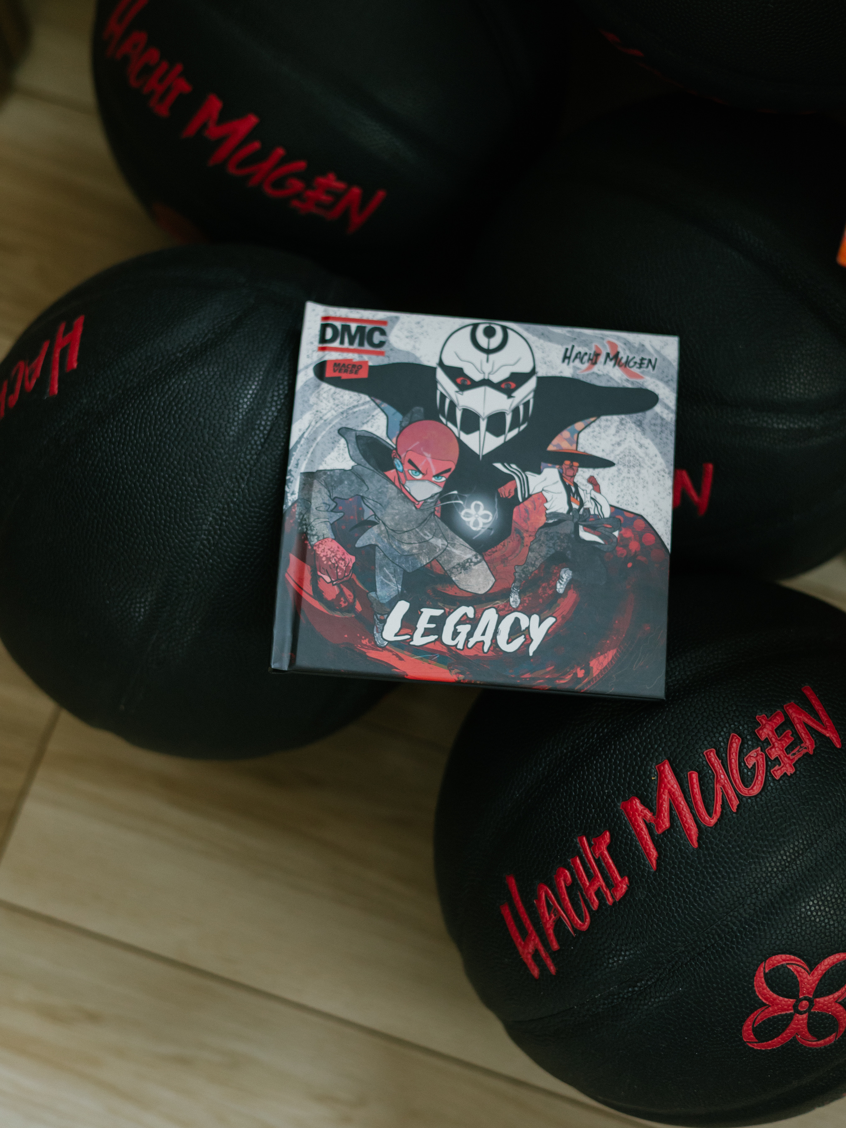Hachi Mugen × DMC LEGACY Book Cover